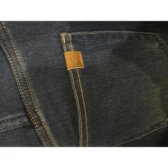 Halara High Waist Dark Blue Denim Jeans with Stretch Waistband Size S 456 - Picture 3 of 5